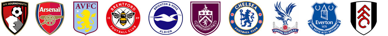 English Premier Teams
